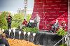 University of South Carolina President, Dr. Harris Pastides makes remarks during the Campus Village ground breaking ceremony.