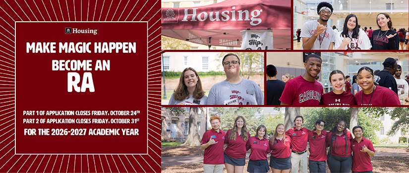 apply to be a RA, students portaits (smiling)