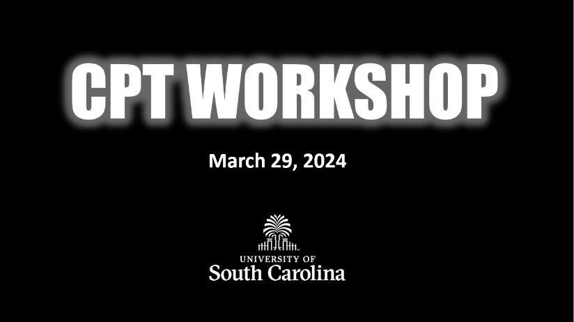 CPT Online Workshop