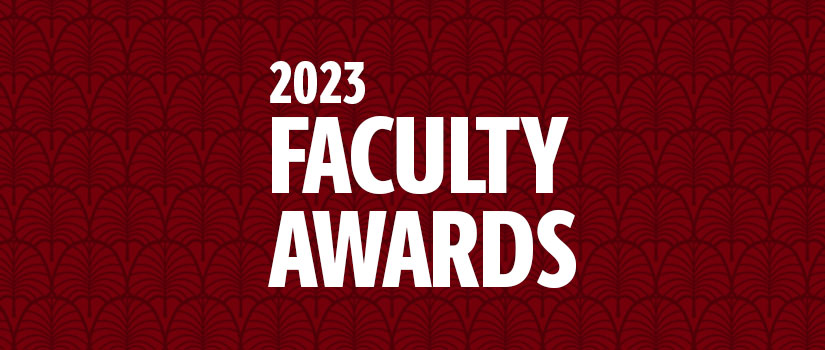 2023 Faculty Award Winners