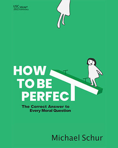 Final cover featuring person being launched from seesaw