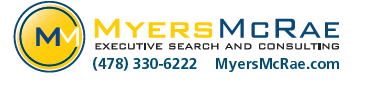 Logo for Myers McRae search firm 