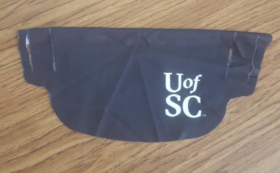 UofSC Face Cover (Black)