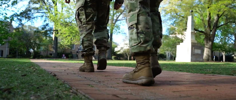Army Cadets Boots on the Horseshoe