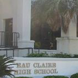Front of Euclaire High School