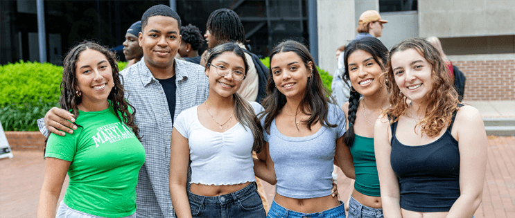 Group of students at Hip-Hop Wednesday