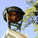 the orb atop the Maxcy Monument