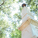 photo of the maxcy monument on the Horseshoe 