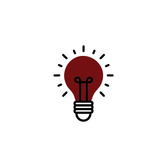 Garnet lightbulb icon