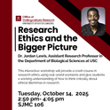 Resesarch Ethics workshop