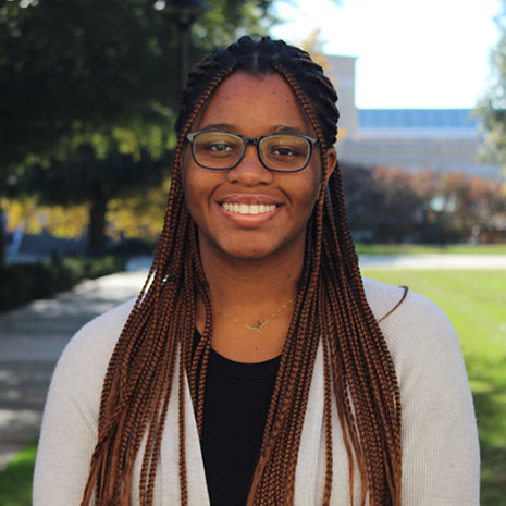 A headshot of Trinity Singleton