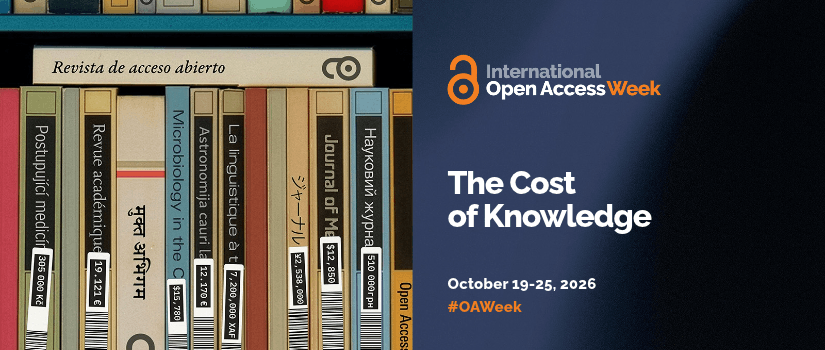 banner with logo and "The Cost of Knowledge" and "October 19-25. 2026"