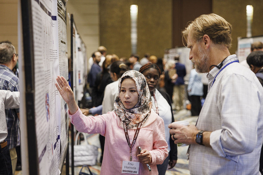 
Organizers are grateful to the hundreds of faculty members, staff, postdoctoral scholars and graduate students who served as reviewers at Discover USC 2024.