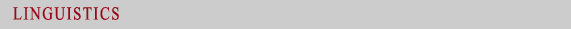 Linguistics