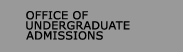 Office of Undergraduate Admissions