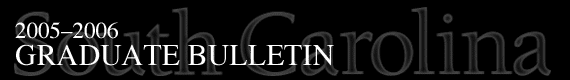 2005-2006 Graduate Bulletin