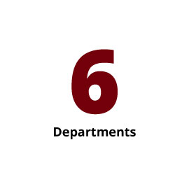 Infographic: 6 Departments