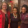 Kimberly Simmons, IAAR Director, and Constance Caddell with Wendy Greene, law professor and #FreetheHair Founder, 2/10/20