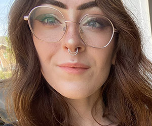 photo of woman smiling