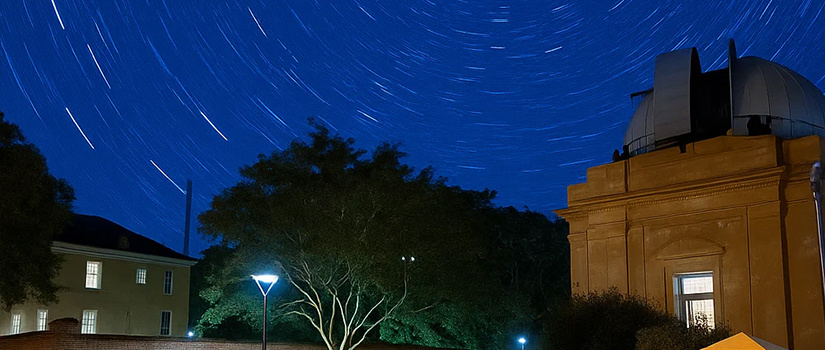 melton observatory on an event night