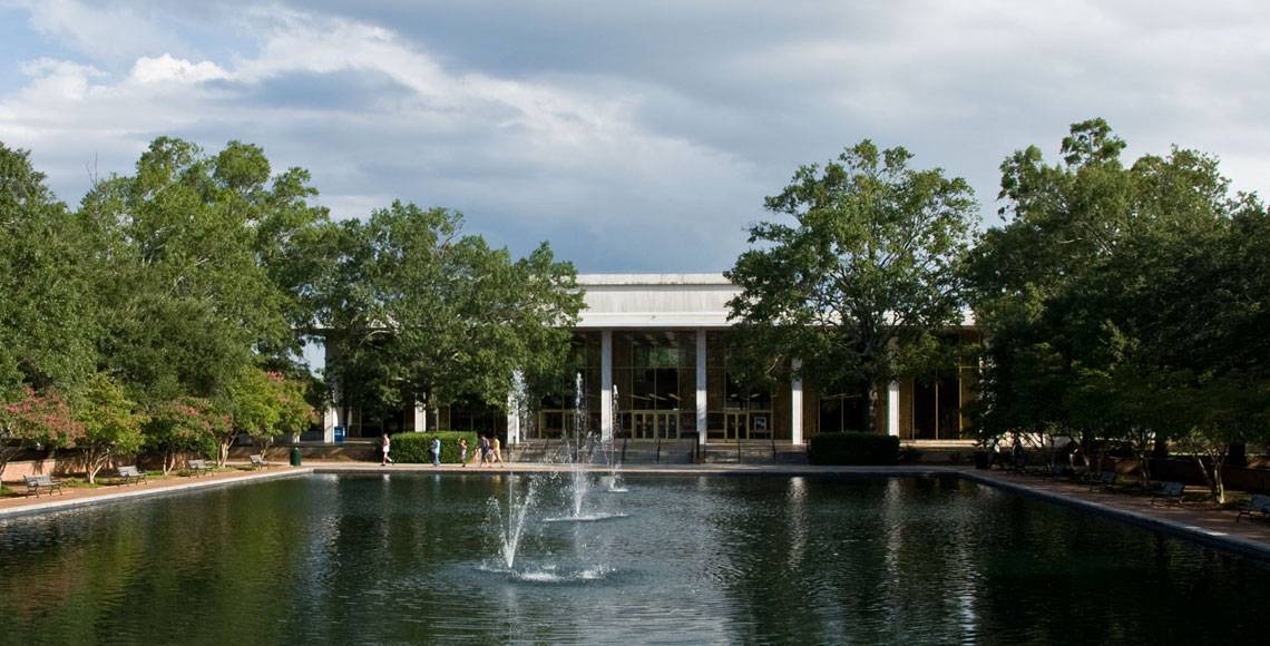 Thomas Cooper Library and Reflecting Pool