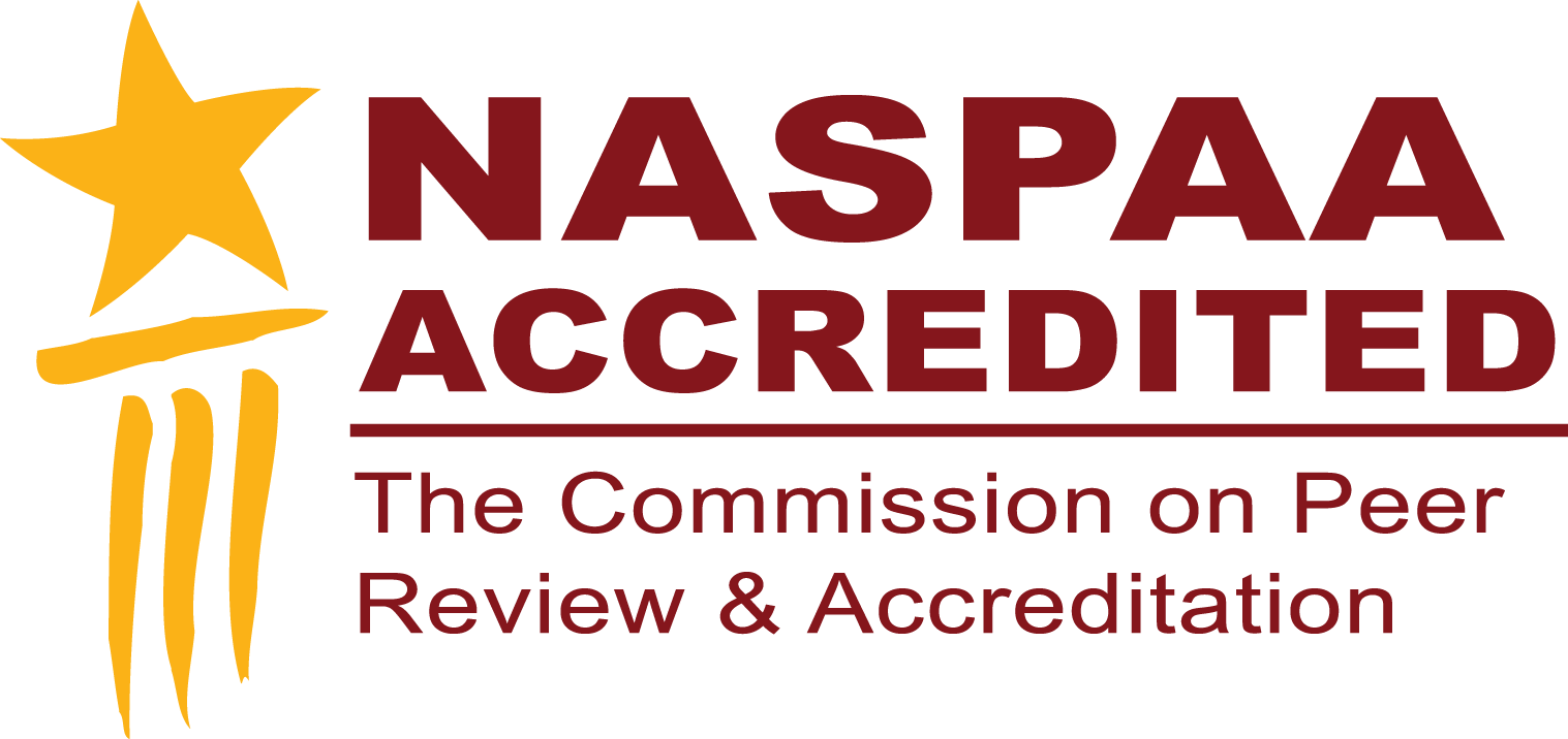 NASPAA Accredited Logo