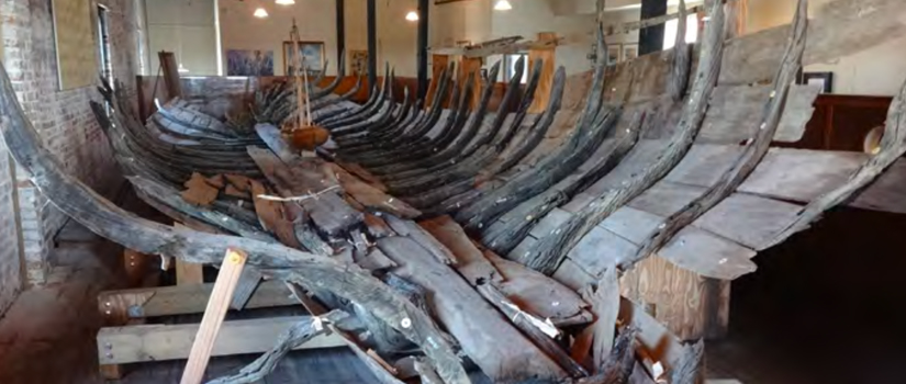 Recovered shipwreck