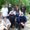 he 2010 Allendale Project crew. Back row (L to R): Dennis Coco, Carl Naylor, Catherine Sawyer, and Todd Dunbar. Middle row (L to R): Carrie Miller and Ashley Deming. Front row (L to R): Robbie Moore, Gary Gist, Joe Beatty. Not pictured: Mike Phipps. (SCIAA photo)