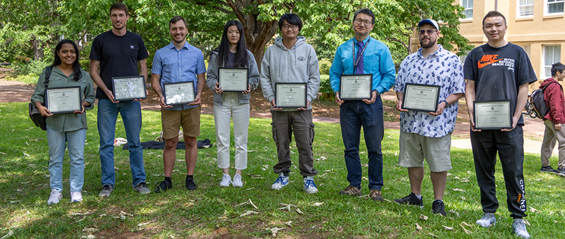 students receiving awards