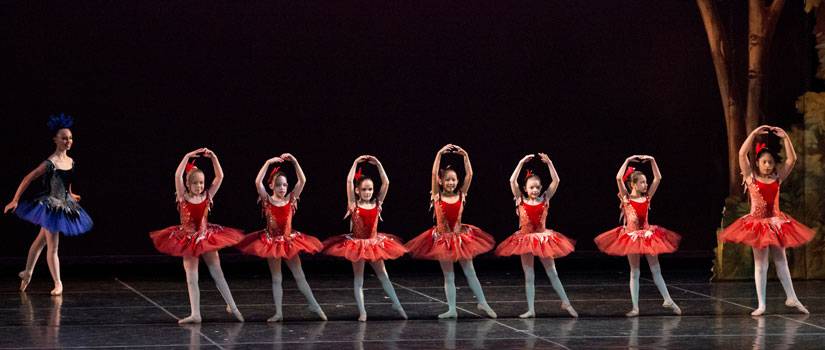 Young Dancers on stage