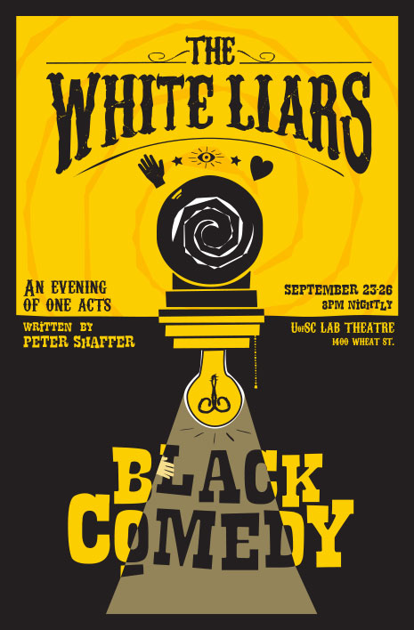 White Liars/Black Comedy poster