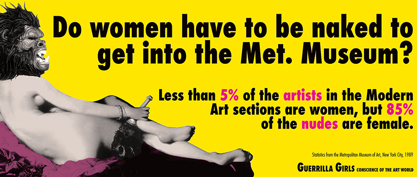 Guerrilla Girls artwork