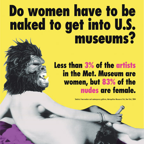 Do women have to be naked to get into the Metropolitan Museum?