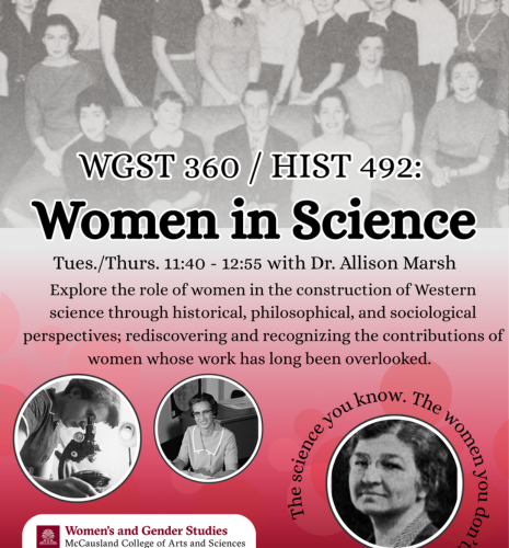 women in science flyer
