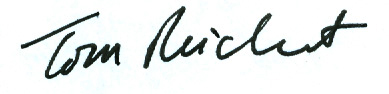 Tom R signature