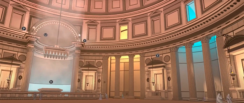 inside the Parthenon