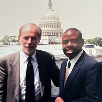 Charles and Kenneth in Washington
