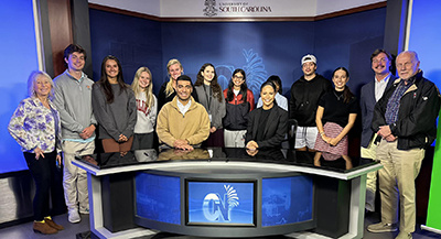 CNR class with Charles Bierbauer