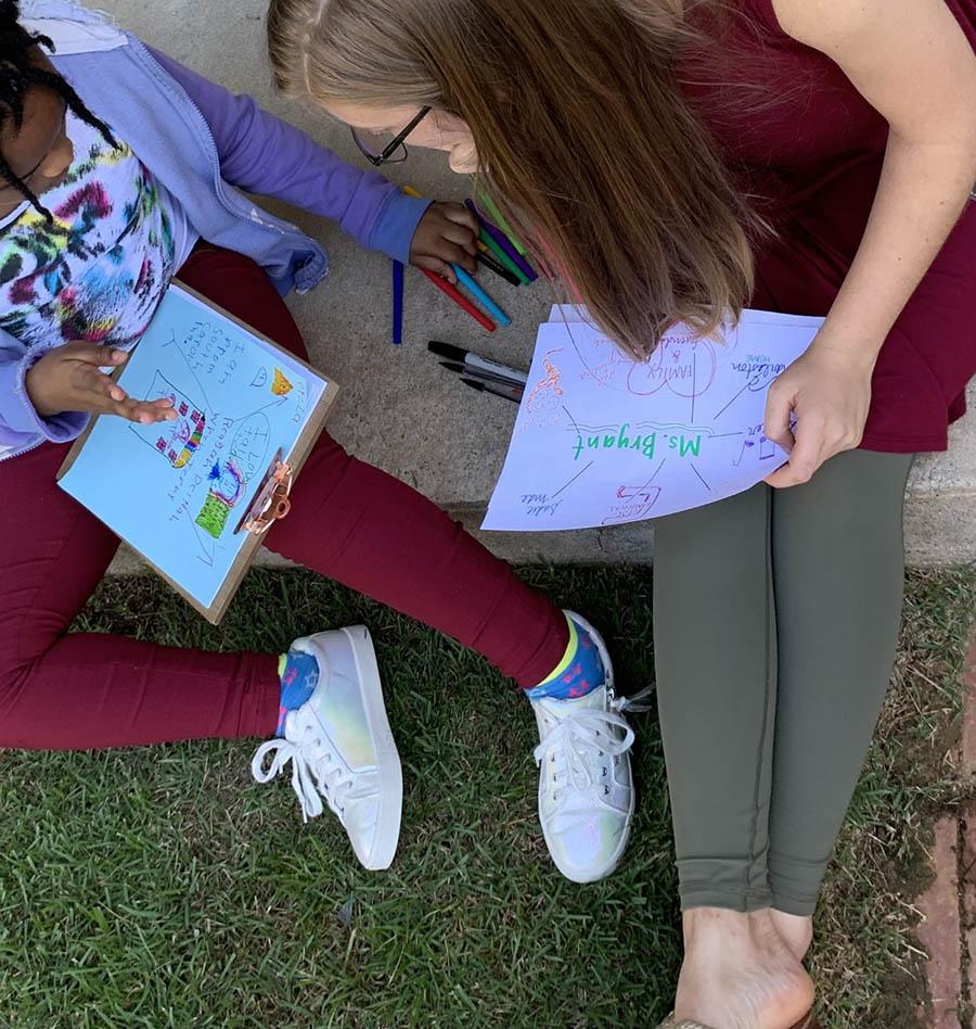 Students participating in an embedded literacy course occurring within school District Five of Lexington and Richland Counties where Curcio serves as the Professional Development School-District liaison.