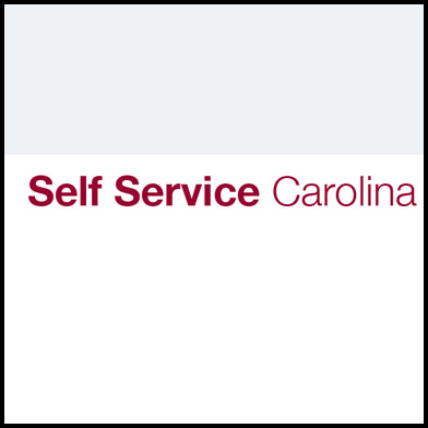 screenshot of http://ssb.onecarolina.sc.edu