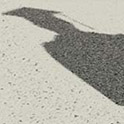 graduate shadow on concrete