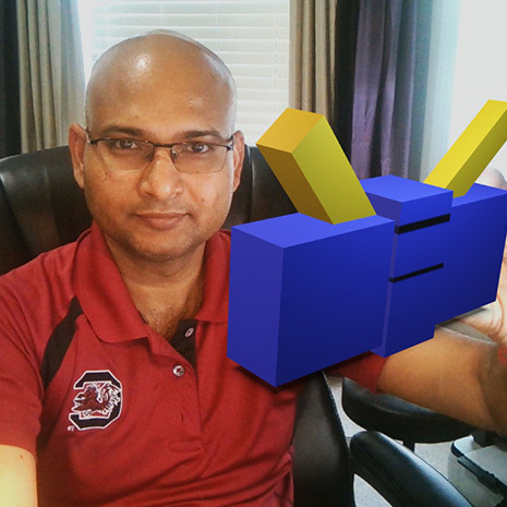 Dr. Banerjee and augmented reality tool