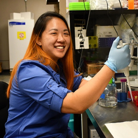 Biomedical Engineering grad student Candice Cheung