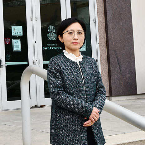 Mechanical Engineering Professor Lucy Yu