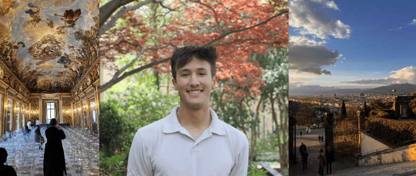 Sean McGaha study abroad in Italy