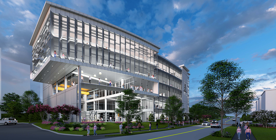 Rendering of the USC Nuclear Innovation Center
