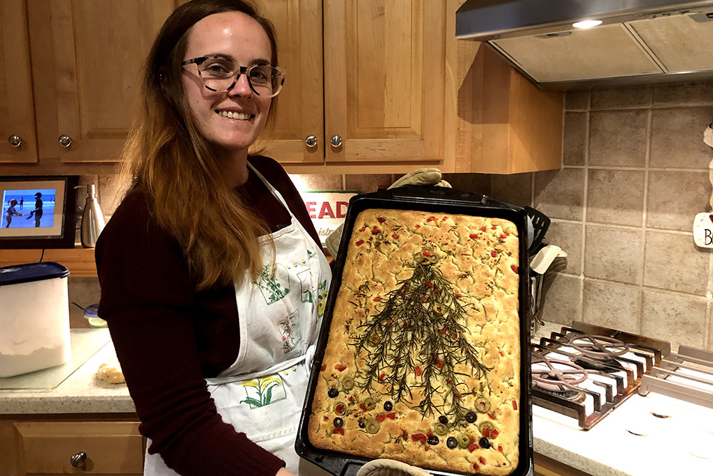 Jillian Claire combined her love of baking and science to create her unique senior thesis topic.