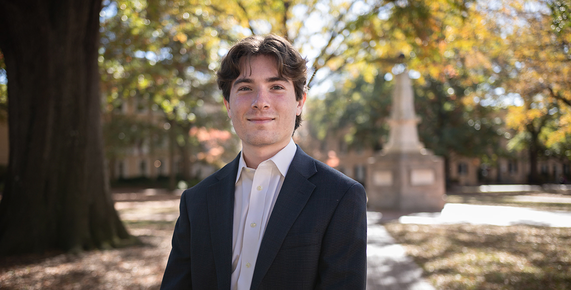 Jake Acrement on USC's Historic Horseshoe