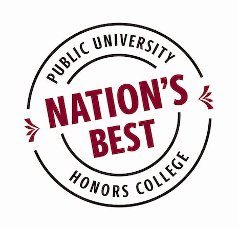 nation's best honors college stamp
