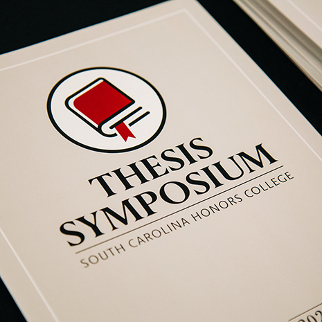 Image of SCHC Thesis Sumposium program